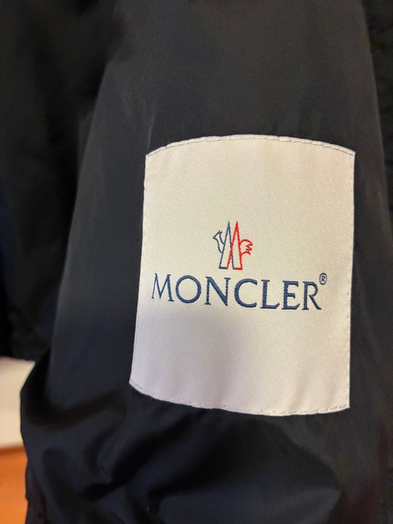 【1度使用】モンクレール　12A ブラック　ナイロン　ジャケット　大人も着れる