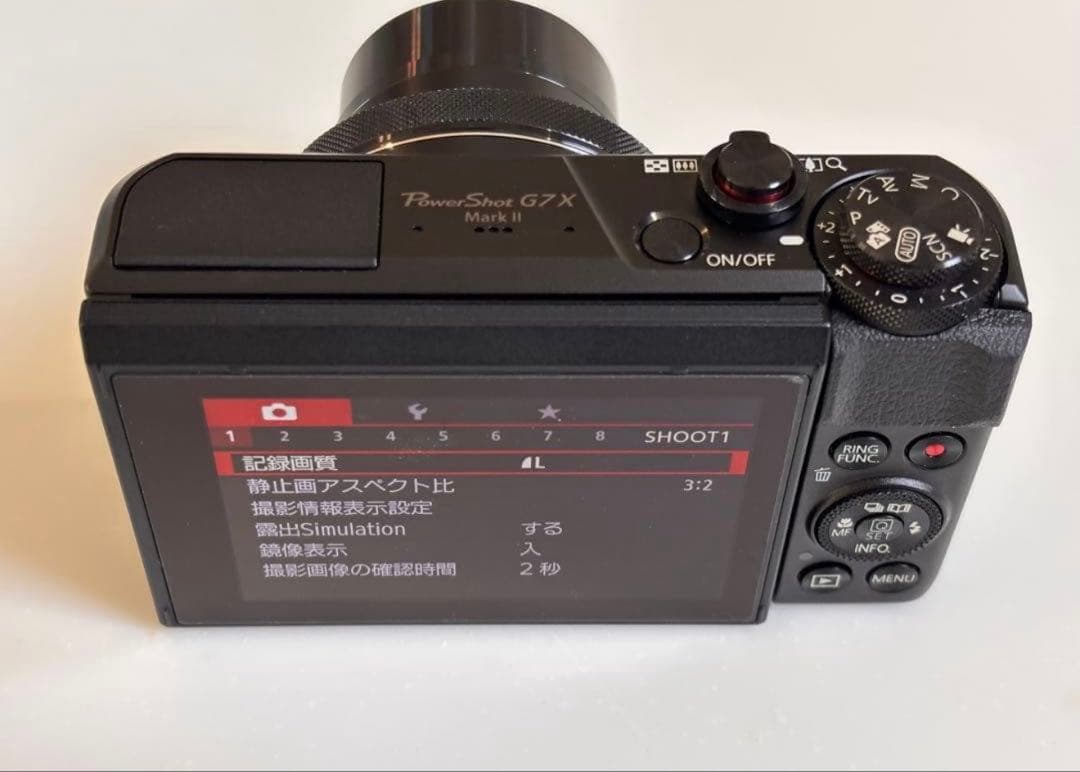 デジタルカメラ Canon PowerShot G7 X Mark II