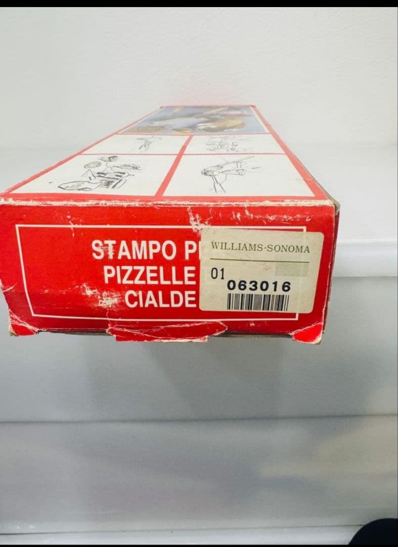 【新品未使用】ウィリアムズソノマ イタリア製 ピゼルアイロン