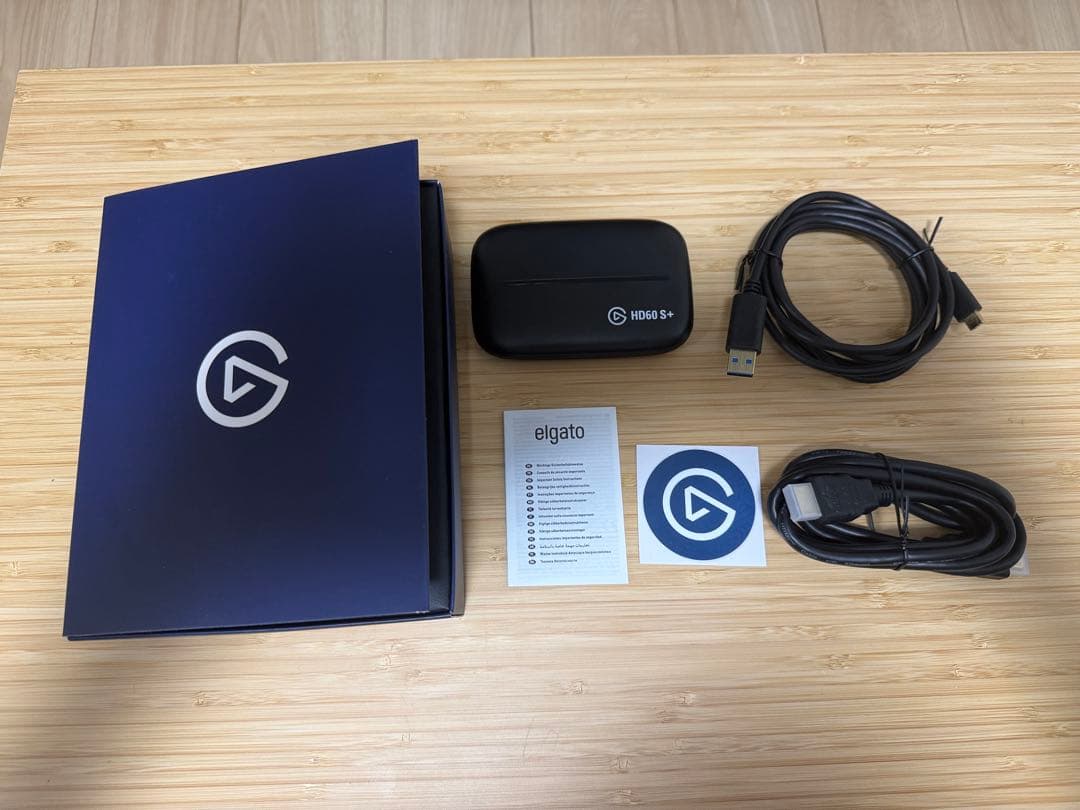 【美品】【付属品完備】Elgato HD60 S+ ゲームキャプチャーボード