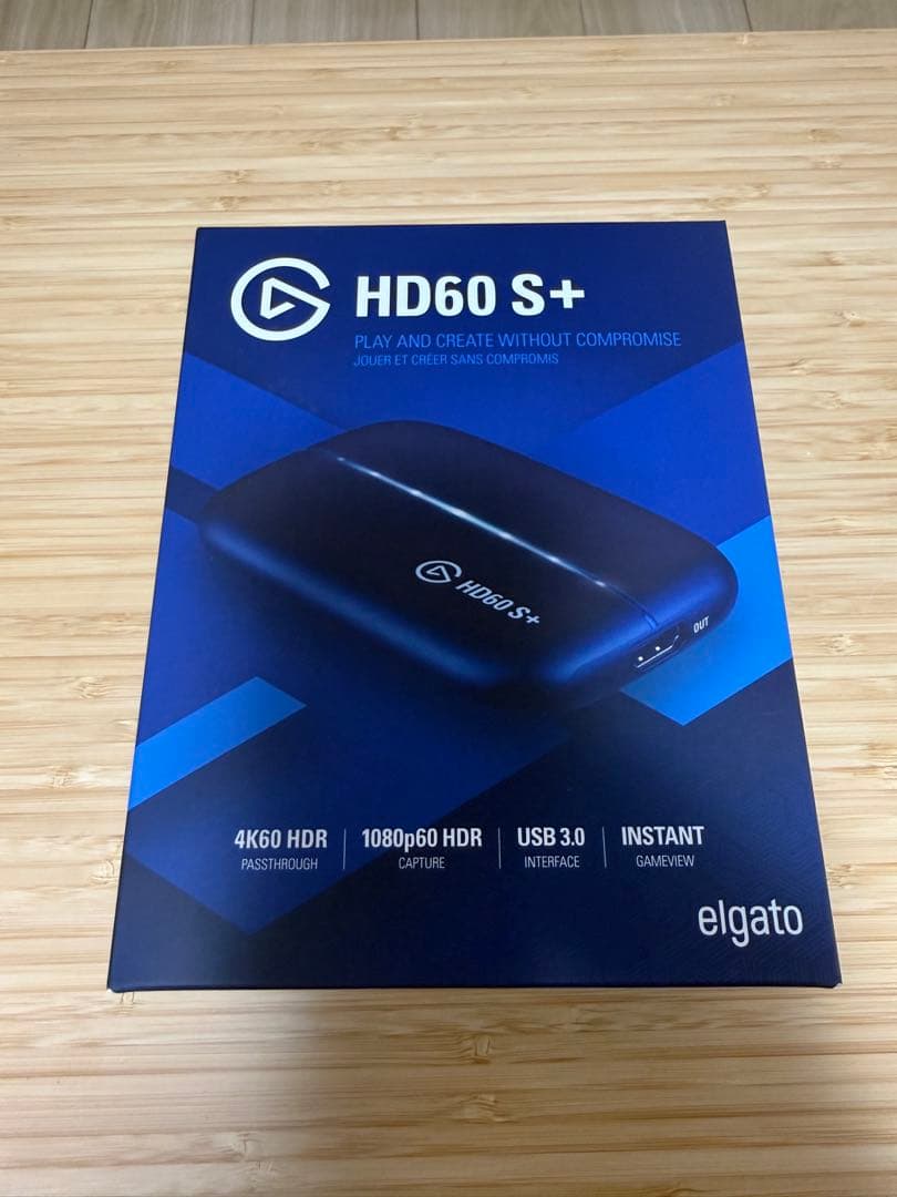 【美品】【付属品完備】Elgato HD60 S+ ゲームキャプチャーボード