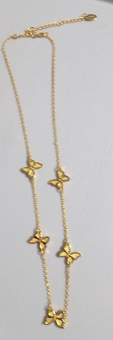 ゴールド k18金 ネックレス 大人気 40cm+5cmアジャスト k18刻印有