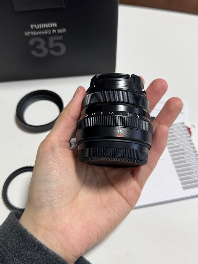 FUJIFILM XF35mmF2 R WR レンズ