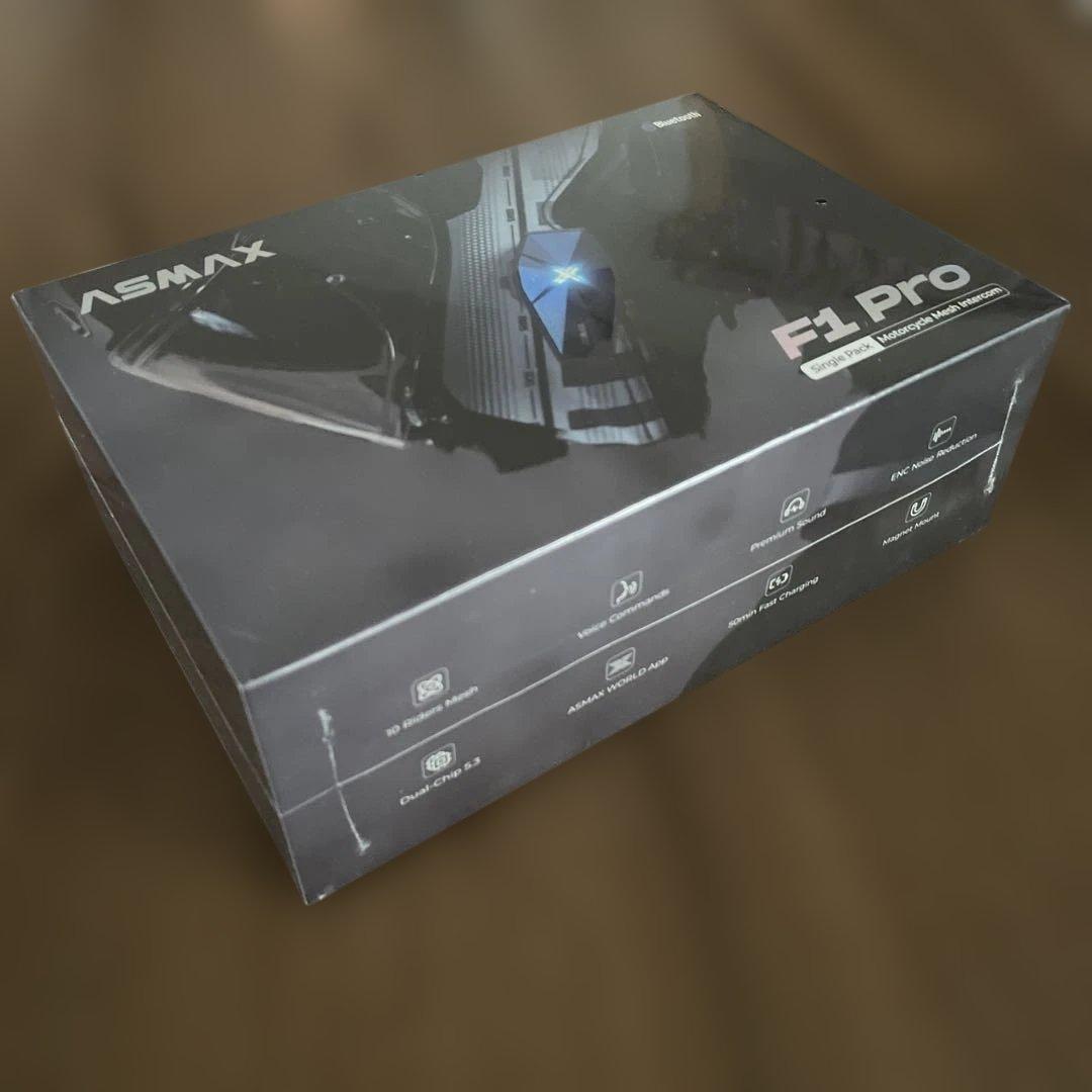 ASMAX F1 Pro バイク用 インカム ステラグレー 10人同時通話