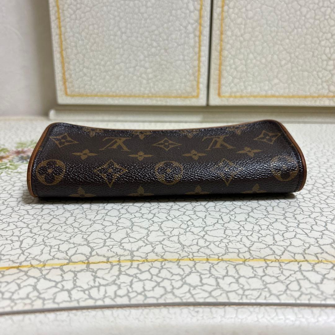 【LOUIS VUITTON】 ポシェットツイン モノグラム クラッチバッグ