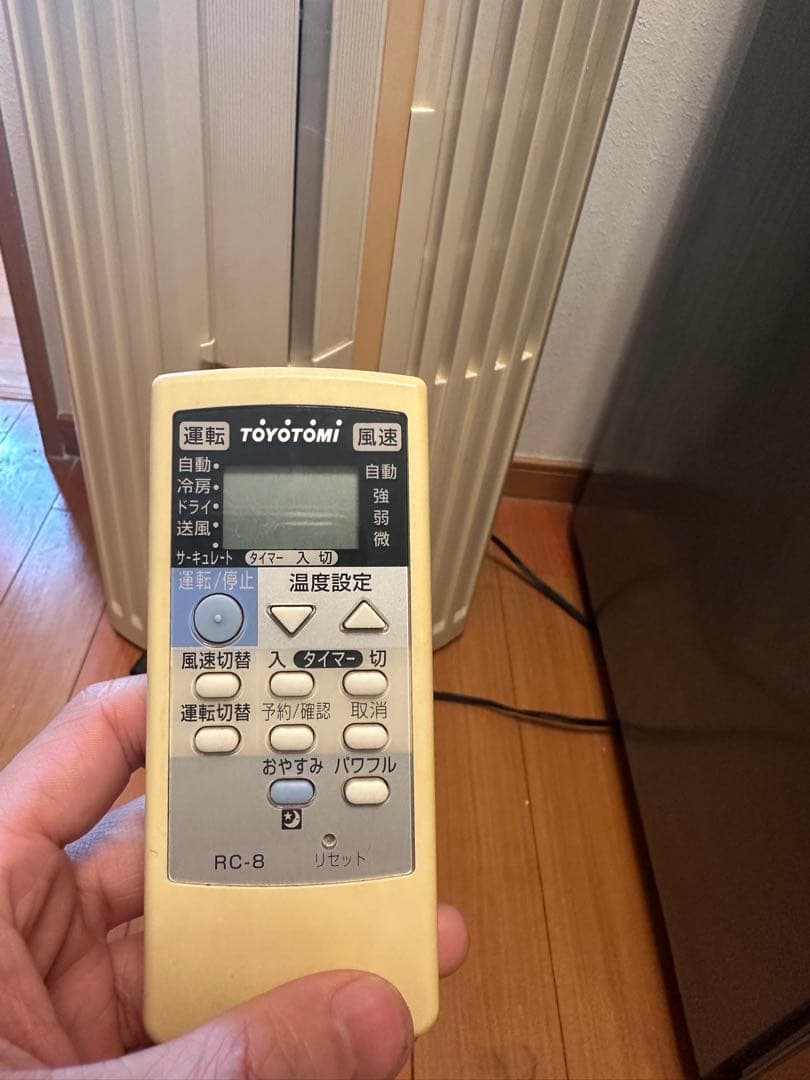 TOYOTOMI 窓用エアコン TAD-18A1