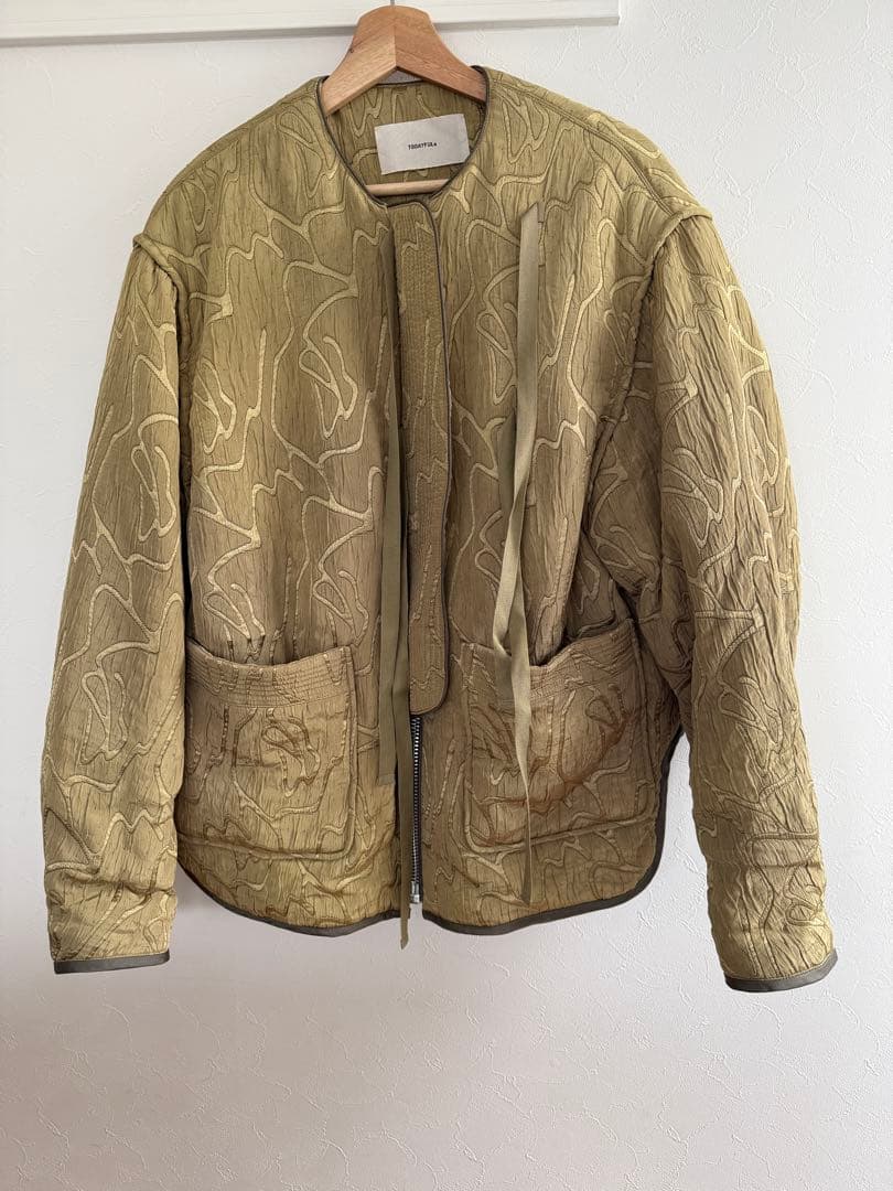 美品　todayful Jacquard Piping Blouson
