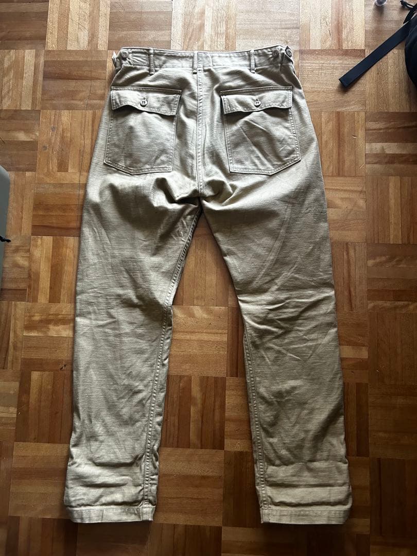 orSlow オアスロウ　ベイカーパンツ ファティーグパンツ　Mサイズ