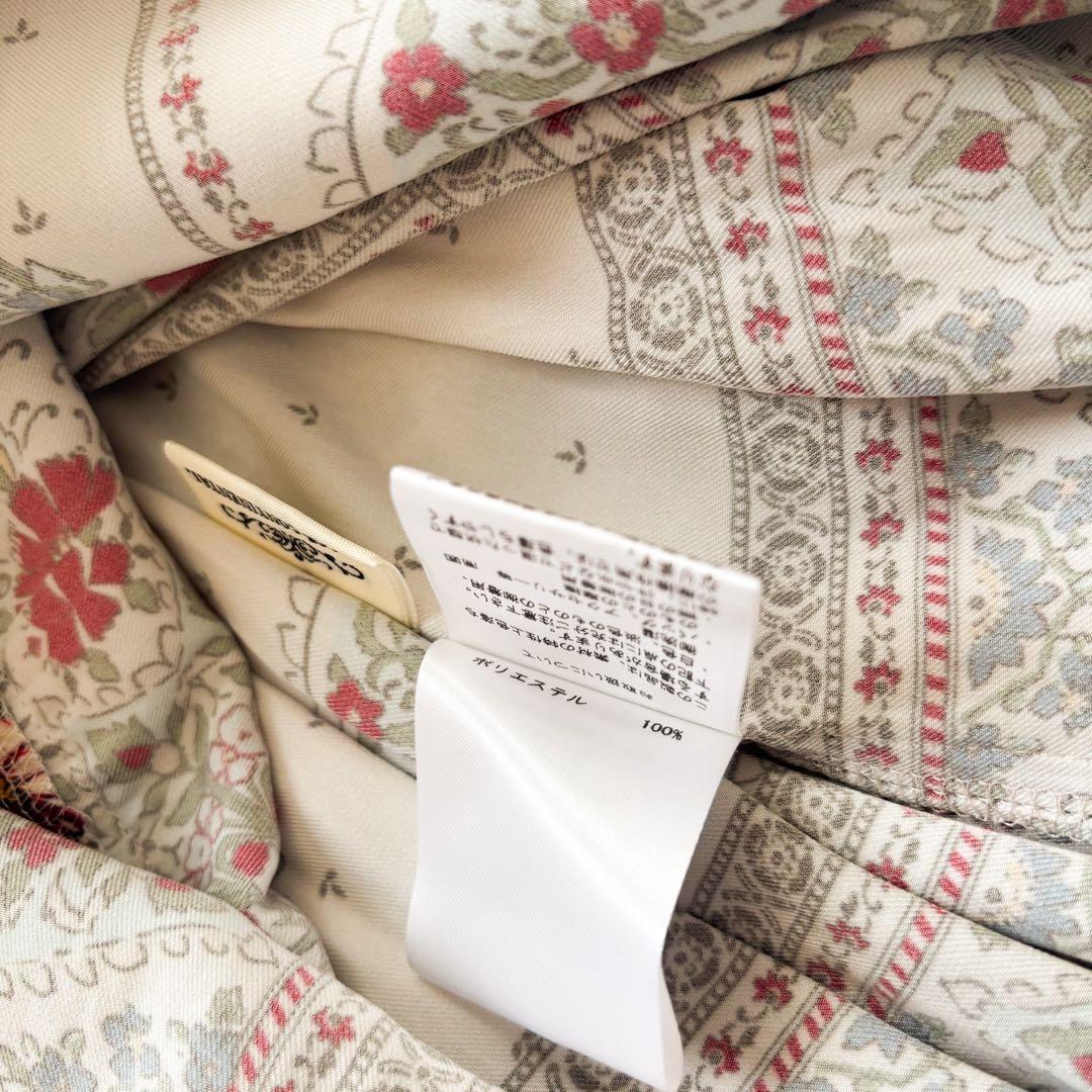 【専用】美品✨グレースコンチネンタル　フラワーペイズリープリントワンピース