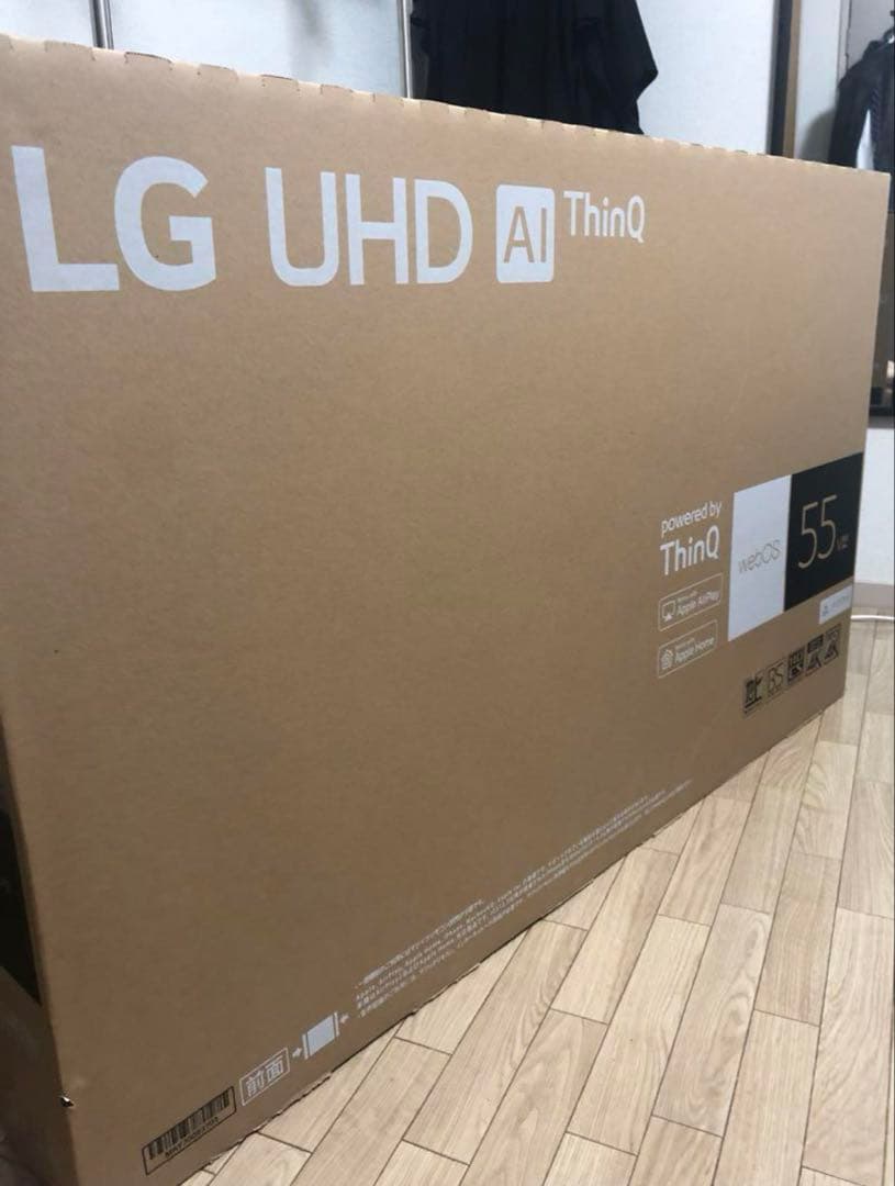 【新品未使用】LG 55インチ UHDテレビ 55UR801C0JB