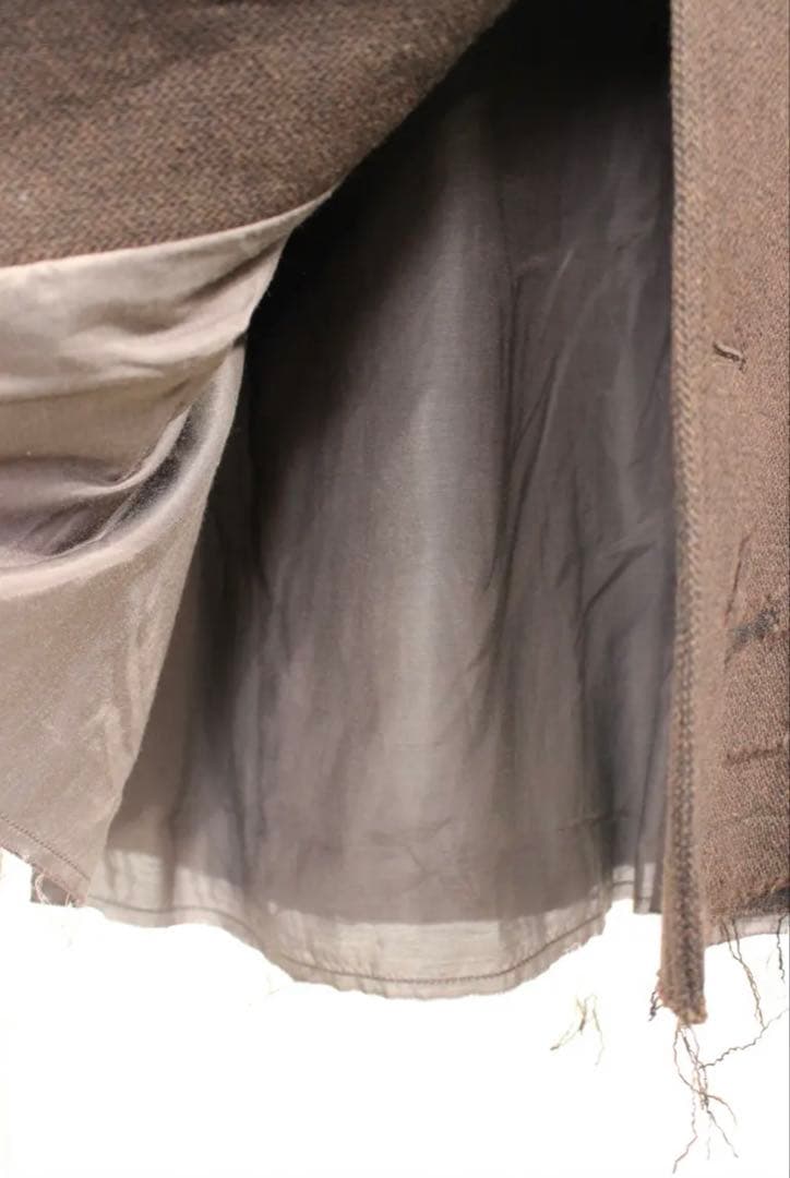 ジャケット・アウター ANCELLM TWEED CRASH JACKET BROWN