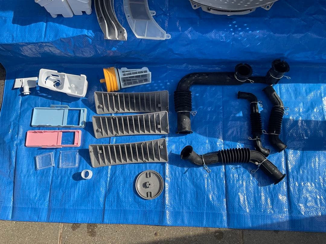 【分解洗浄済み】2024年10月購入日立ドラム式洗濯機 BD-SX120HR