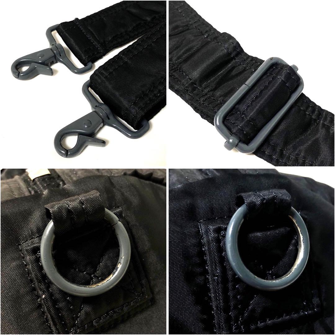 美品✨廃盤 ポーター タンカー ボストンバッグ ダッフル 2way ブラック