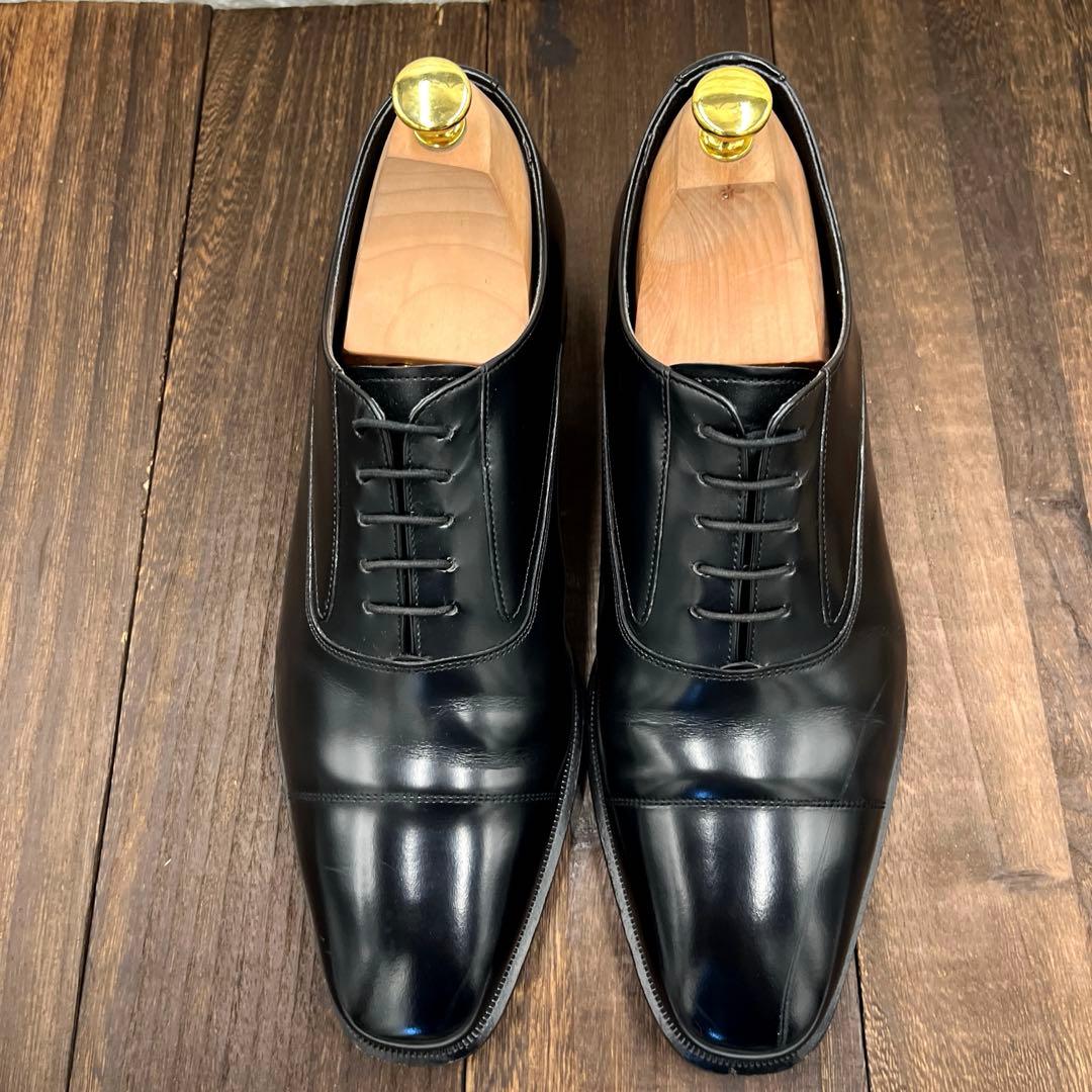 t　リーガル　ストレートチップ　725R　ブラック　黒　24.5㎝