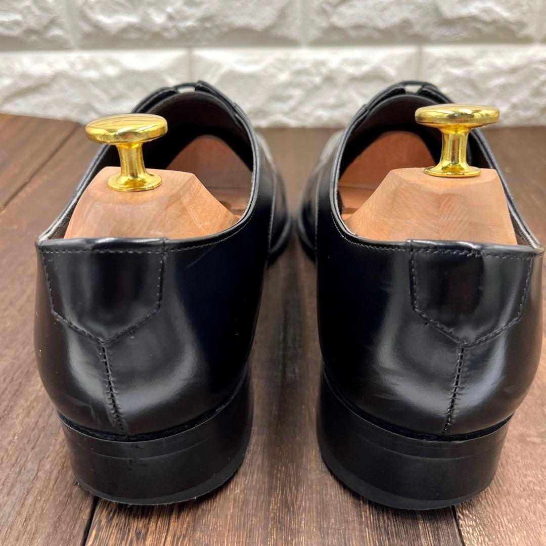 t　リーガル　ストレートチップ　725R　ブラック　黒　24.5㎝