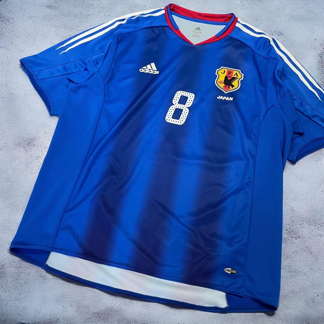 【入手困難】04 アテネ五輪 日本代表 ユニフォーム #8 小野伸二 アディダス
