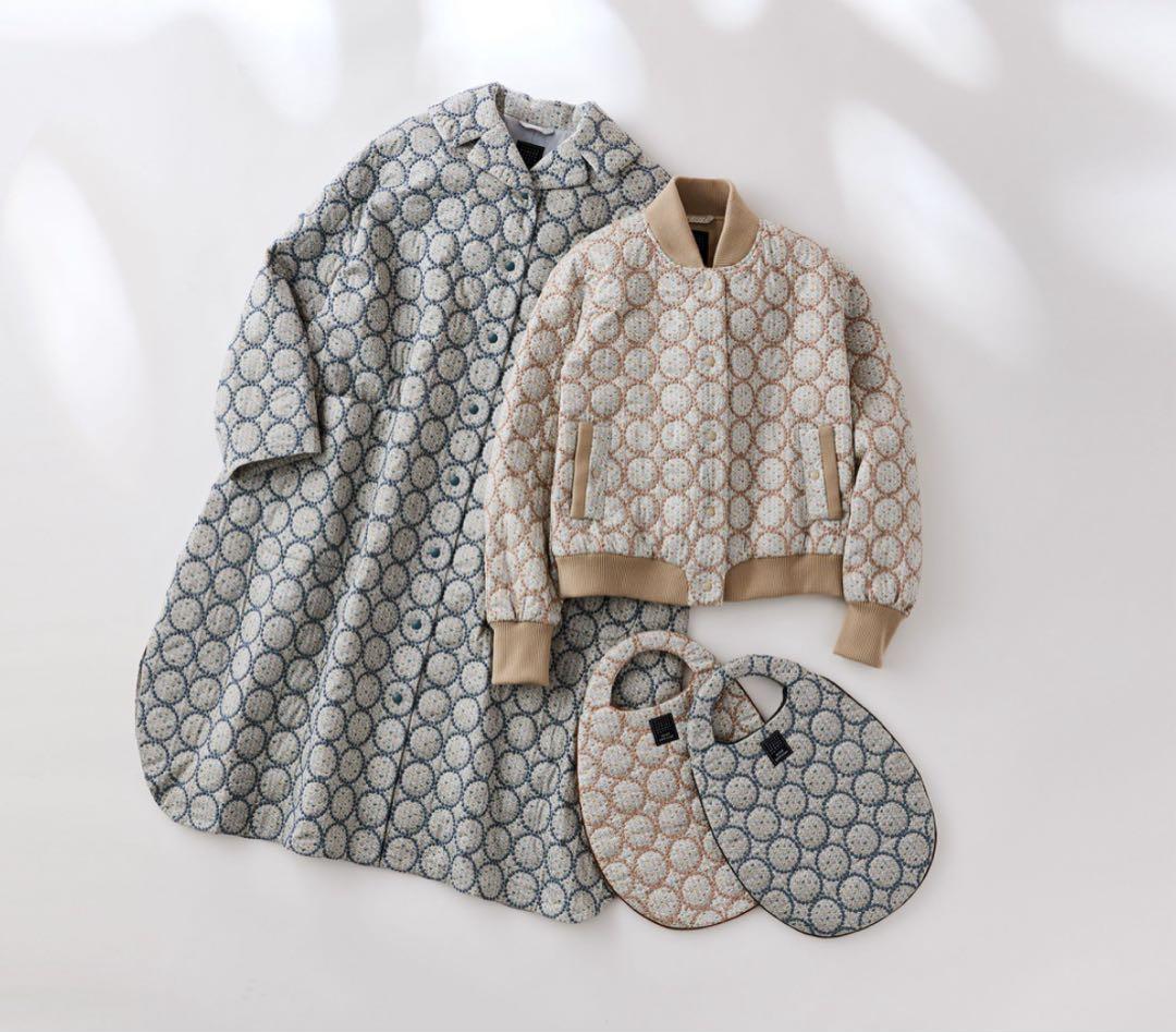 新品 2023-24AW ミナペルホネン タンバリン刺繍 ブルゾン 38 希少