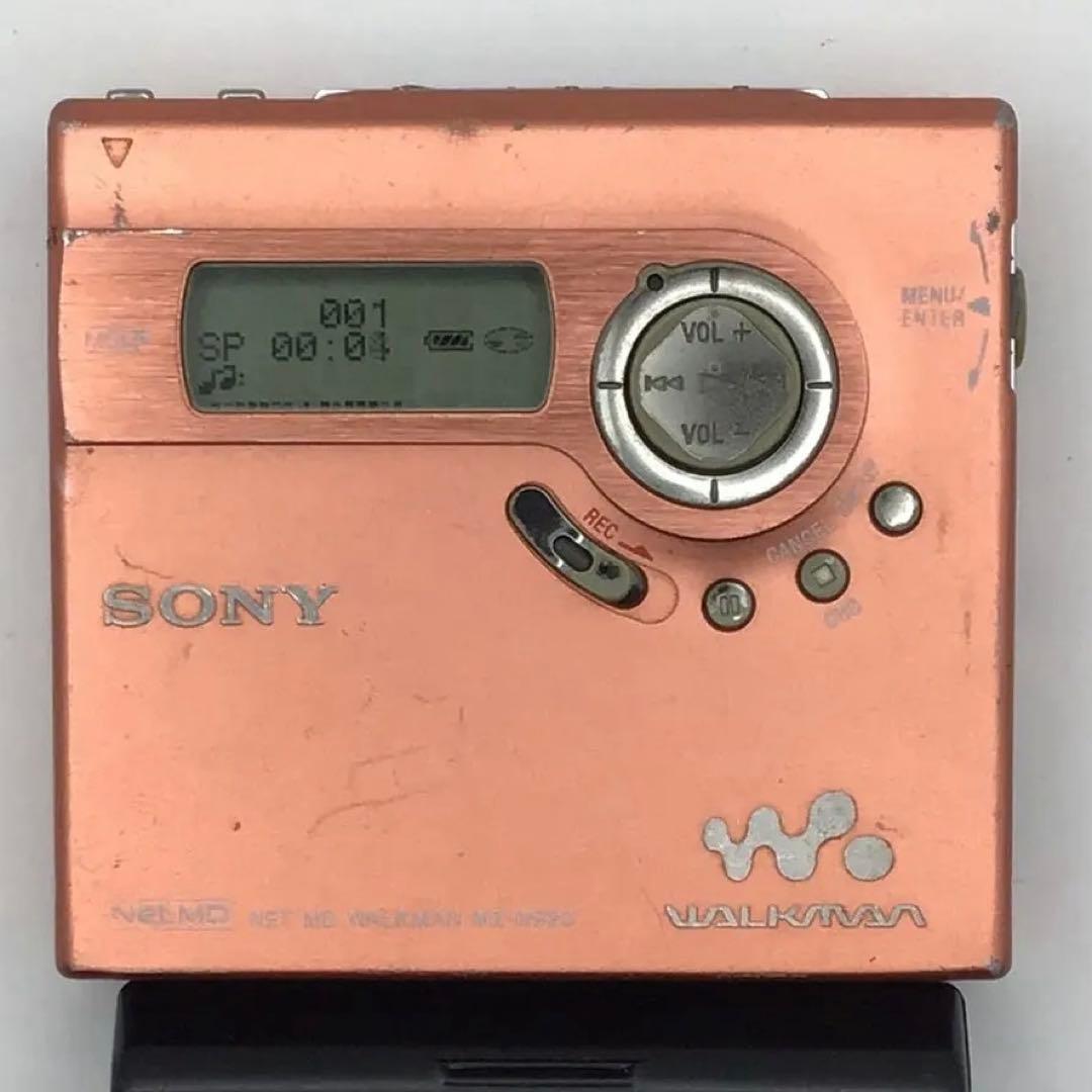 SONY MZ-N920 MD WALKMAN MDウォークマン オレンジ
