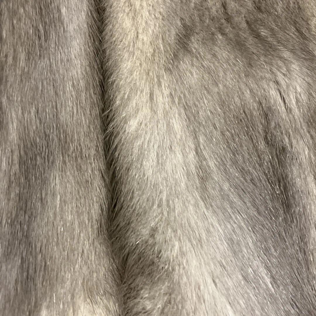 サファイアミンクハーフコート