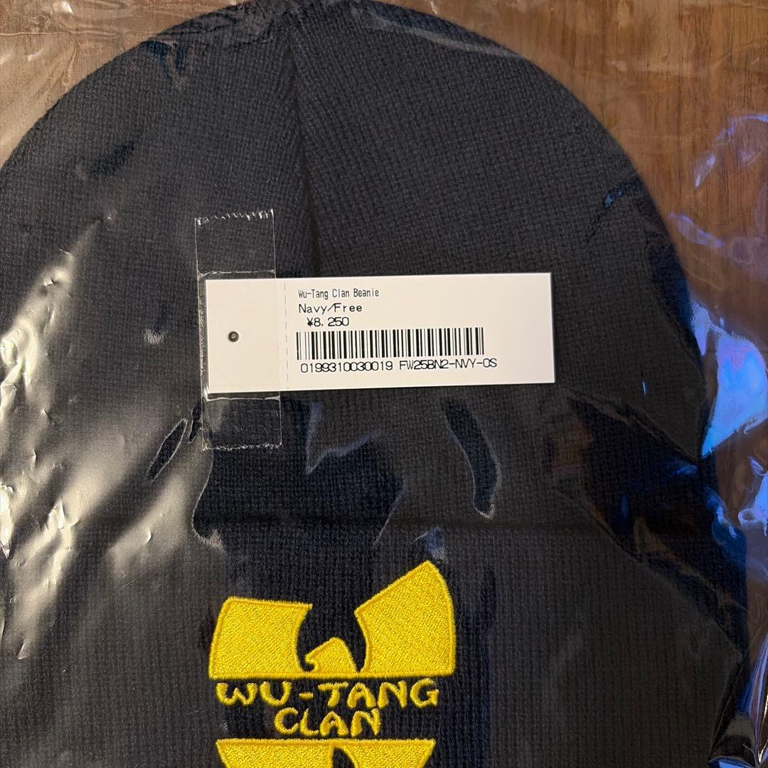 新品Supreme x Wu-Tang Clan Beanie Navy