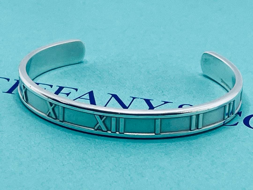 c866 オールドティファニー　1995 アトラス　ATLAS バングル