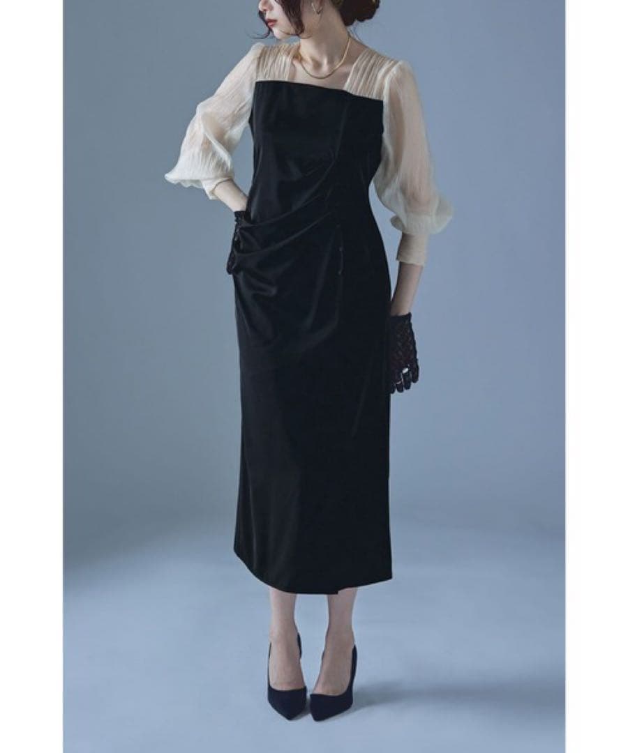 etoll. ドレープデザインIラインドレス