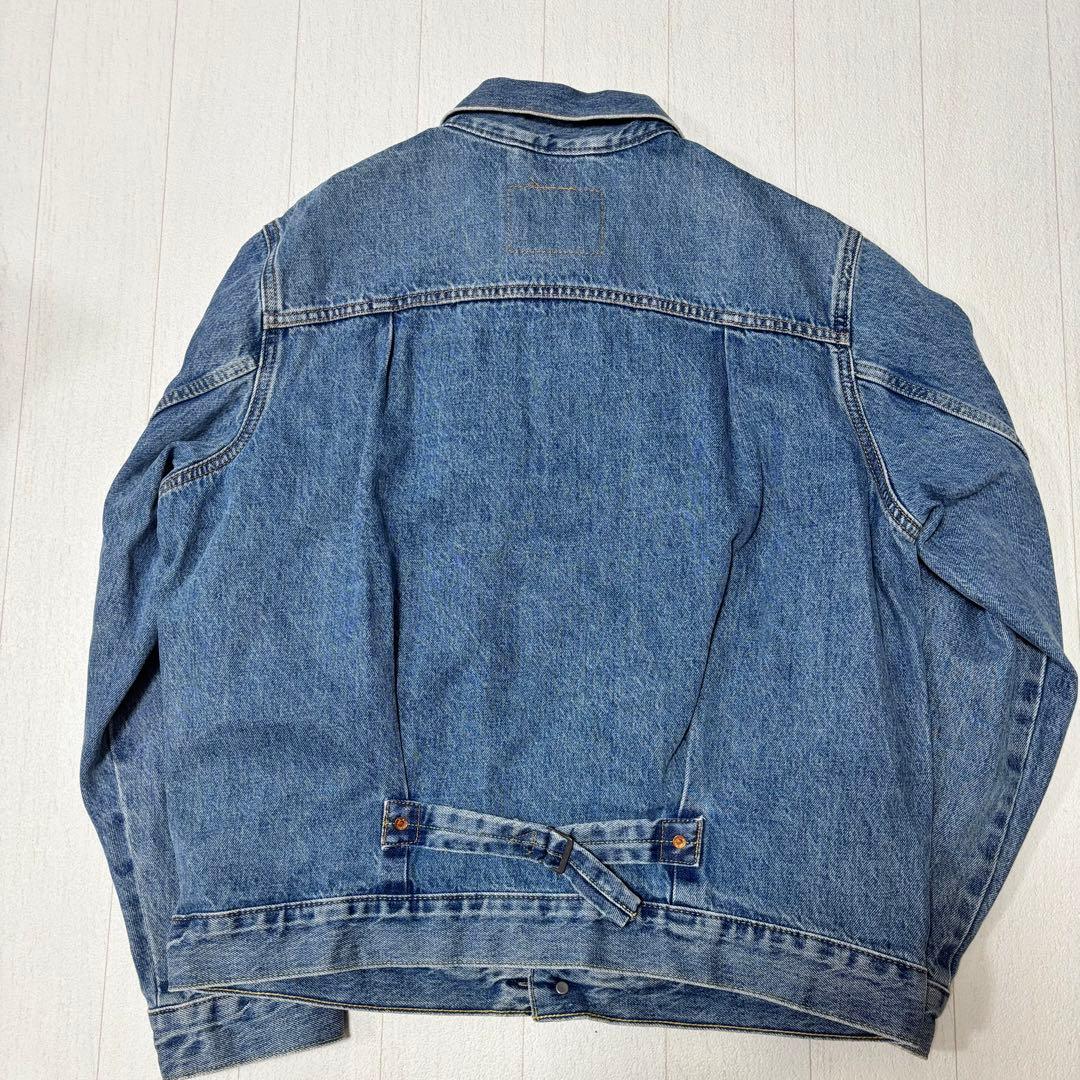 Levi'sリーバイス　デニムジャケット　ファーストタイプ　ダメージ加工　古着