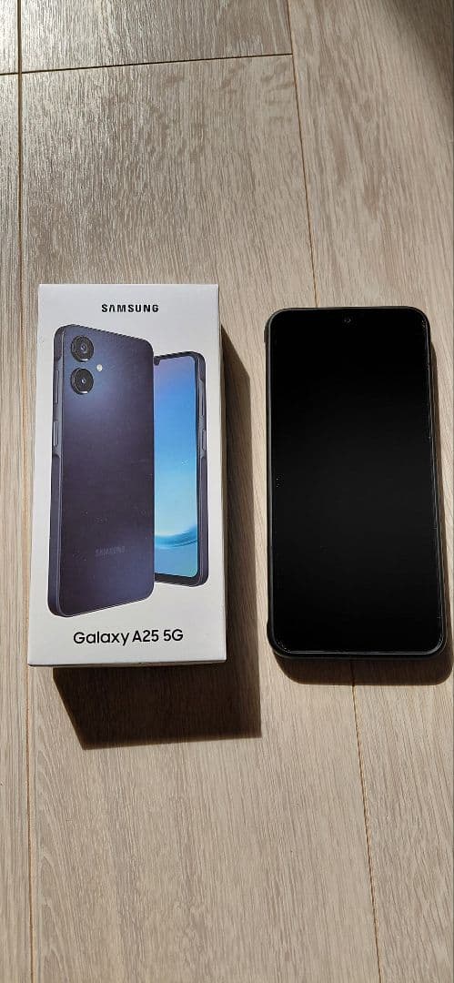 Samsung Galaxy A25 5G 本体 ブルー&ケース付き