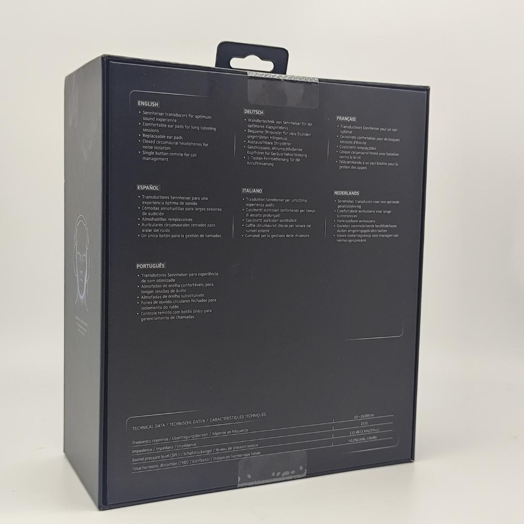 Sennheiser HD 569 密閉型 オーバーイヤー ヘッドホン ブラック