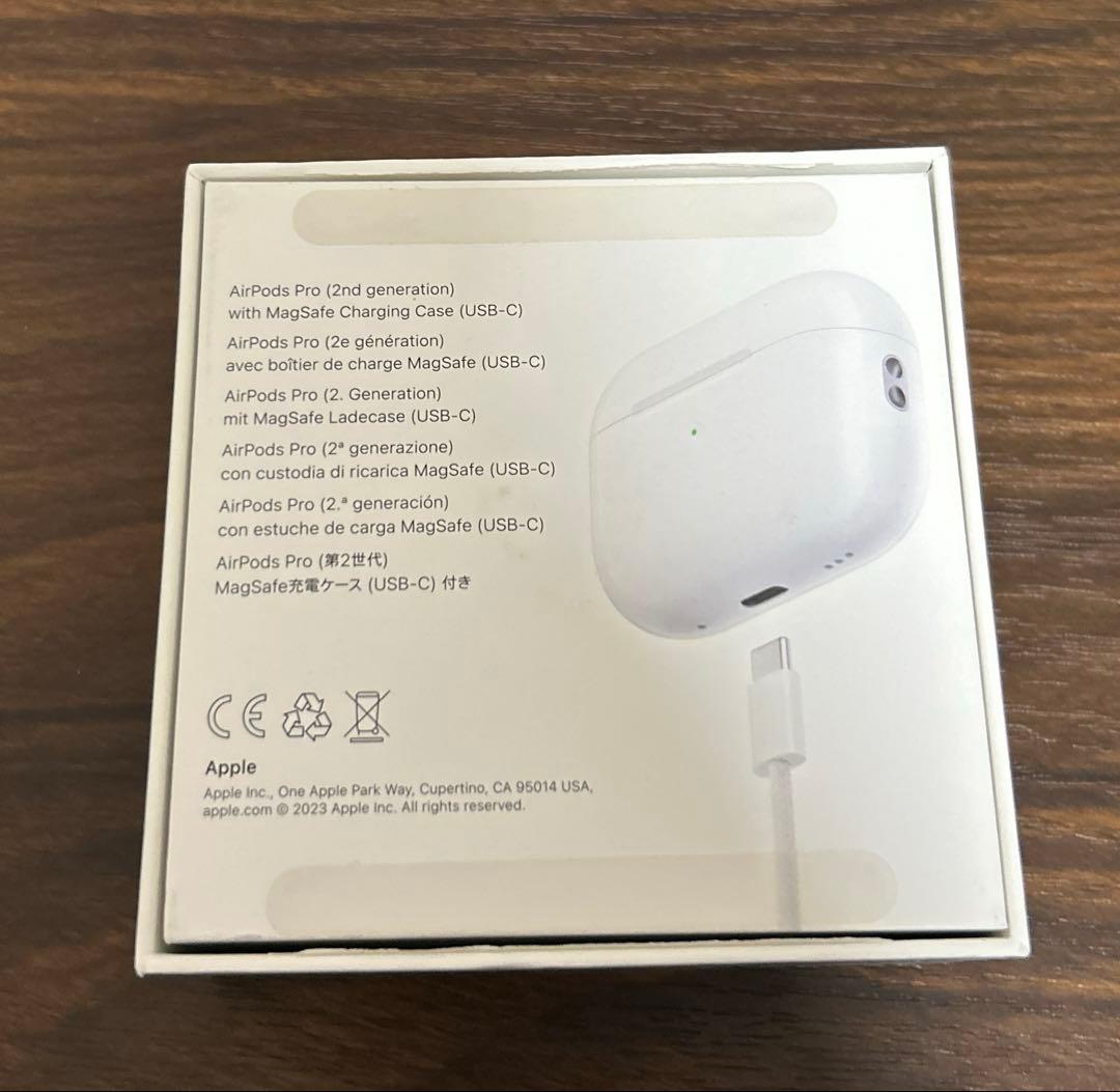 AirPodsPro2 MagSafe充電対応(USB-C)