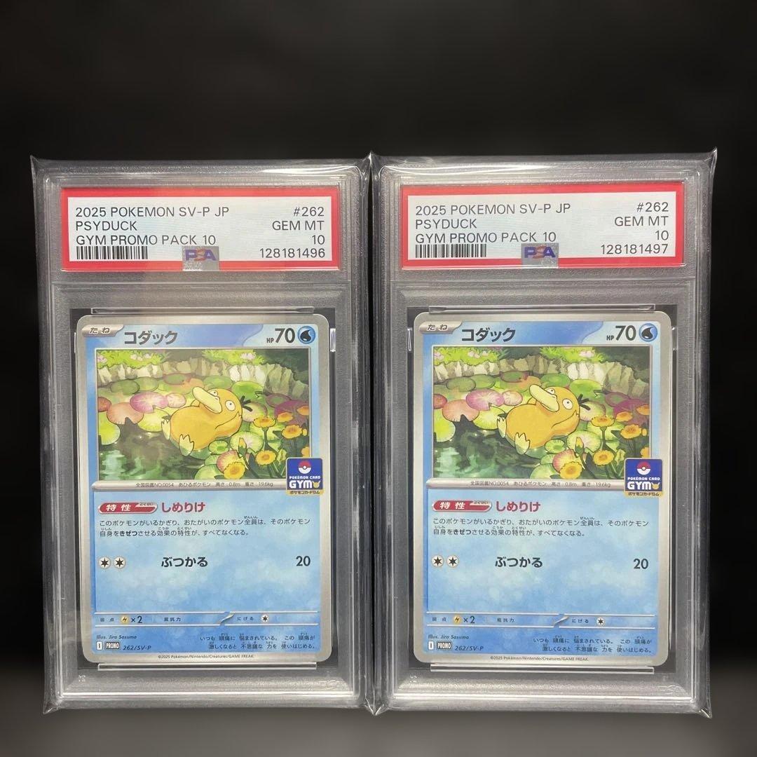 PSA10 連番　コダック プロモ GIM しめりけ　ジム　2枚