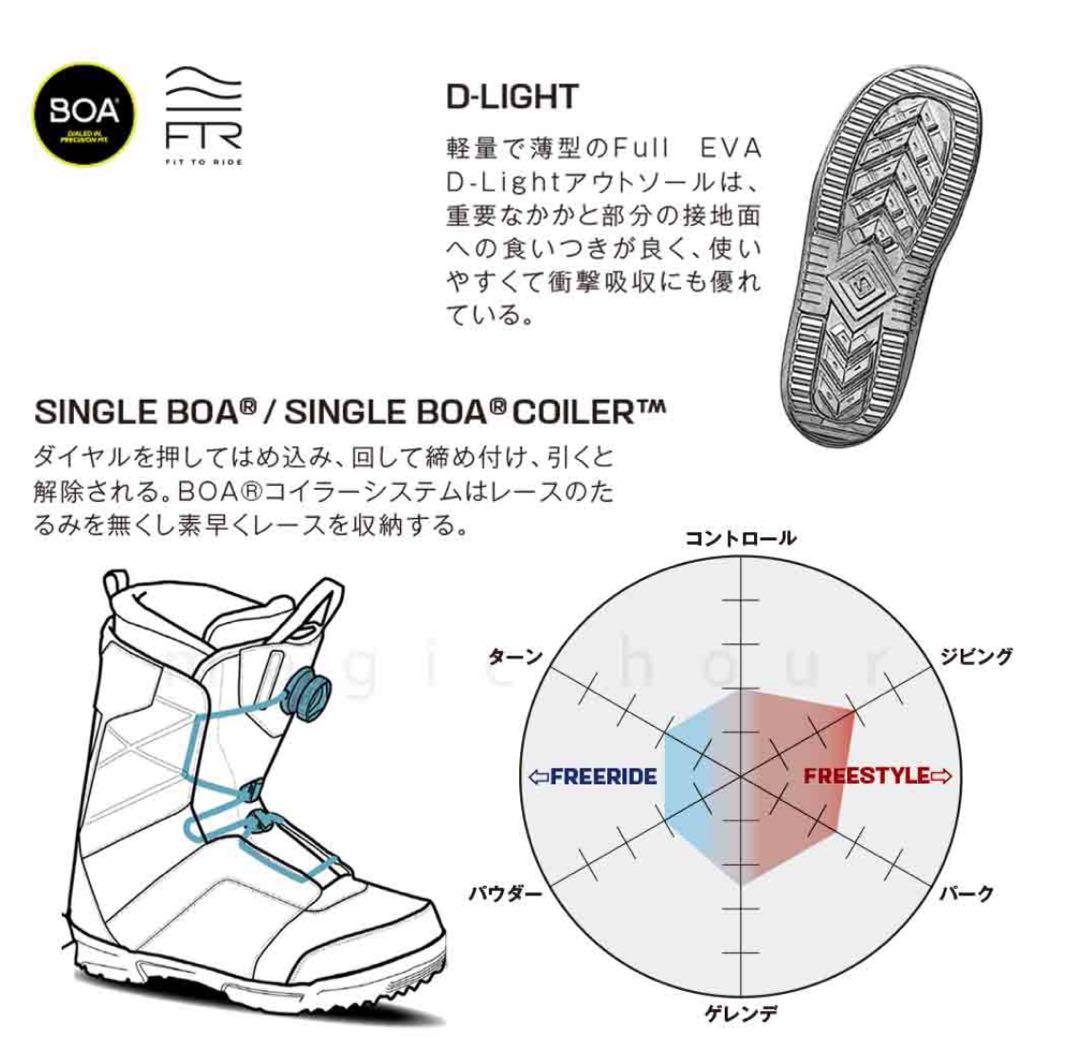 サロモン ブーツ スノーボード 23.5cm レディース キッズ 23-24