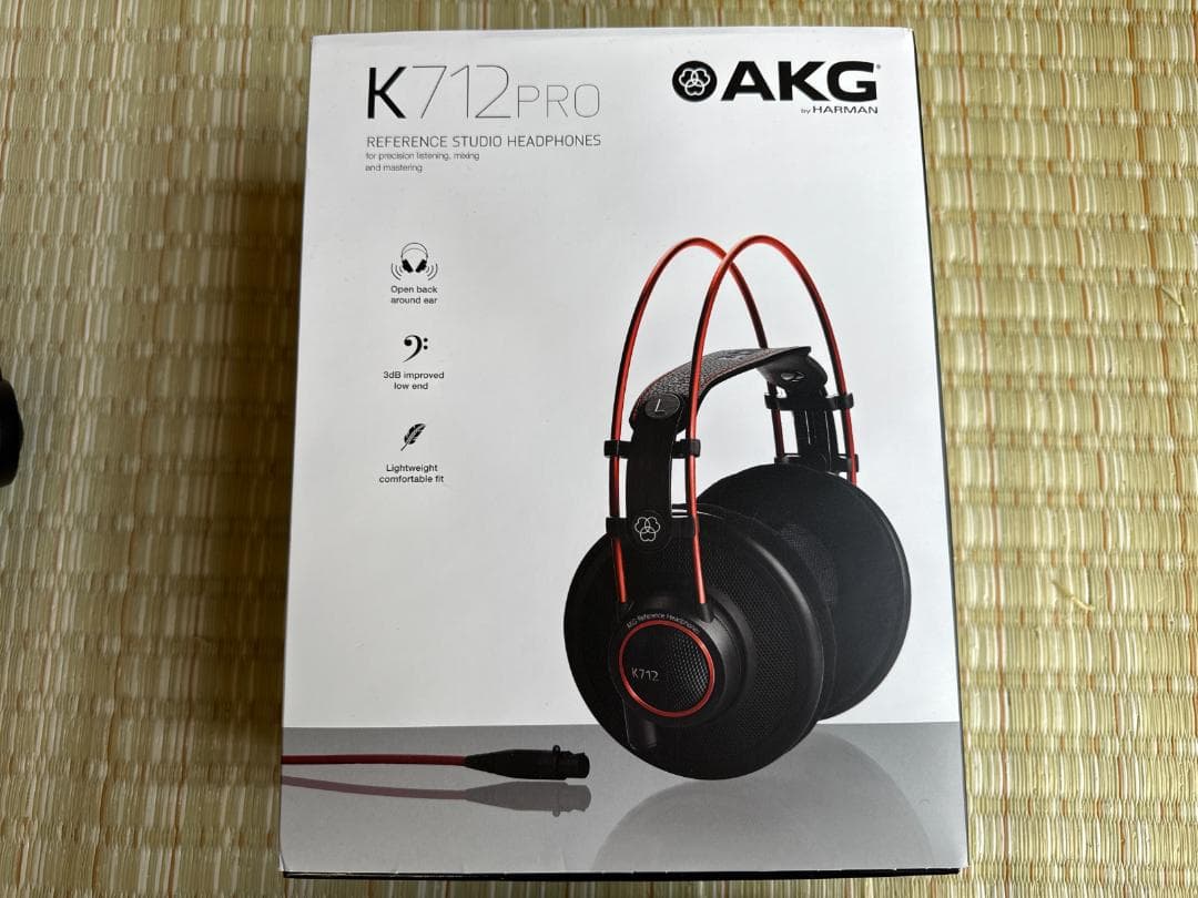 AKG K712 PRO 開放型スタジオヘッドフォン