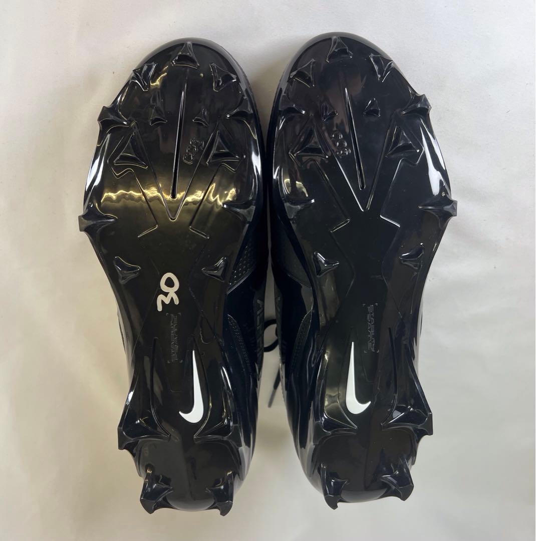 NIKE Alpha アメフト ポイントスパイク 黒27.5