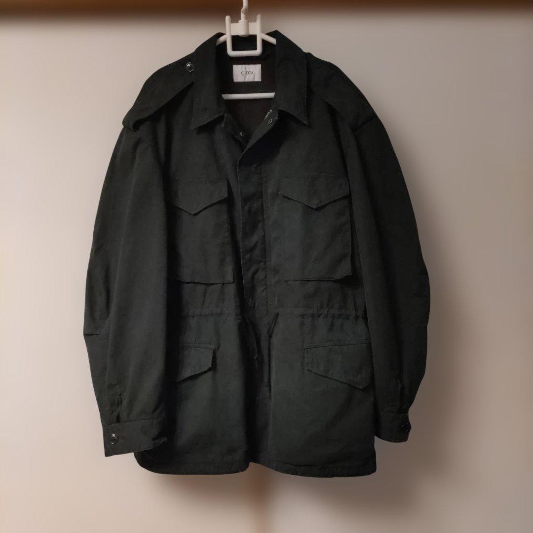 CIOTA ブラックハーフコート　ジャケット　サイズ7