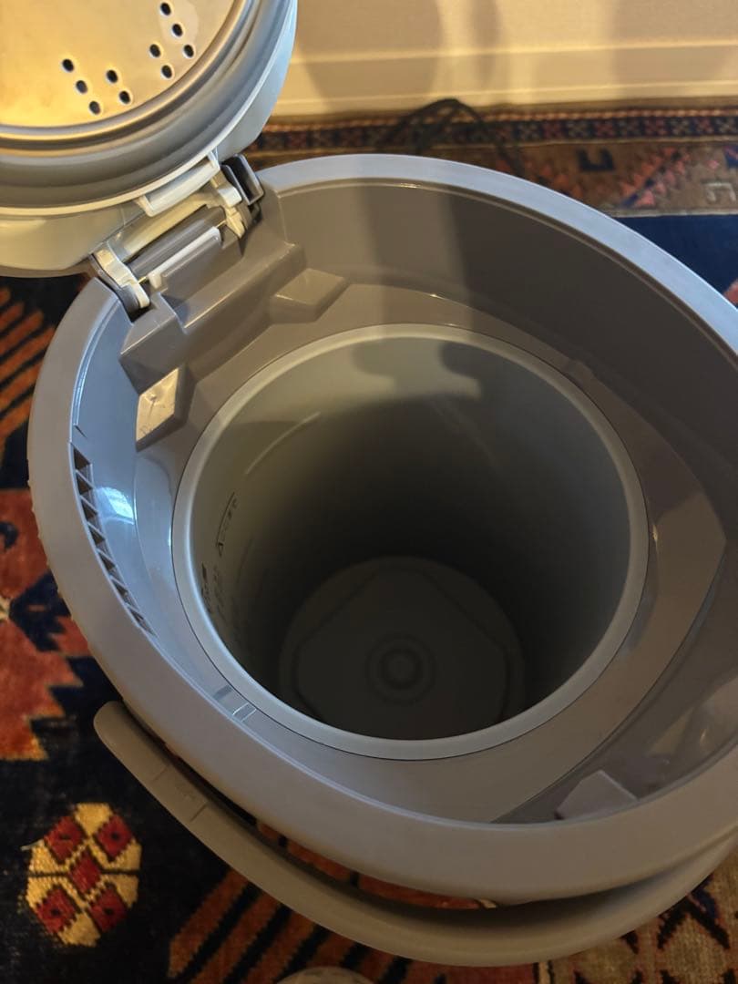 象印　スチーム式加湿器　EE-DD50 グレー　ポット洗浄付き