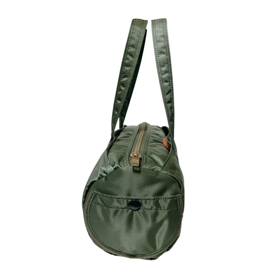 【未使用級】廃盤品 ポーター タンカー ミニボストンバッグ Sサイズ セージ