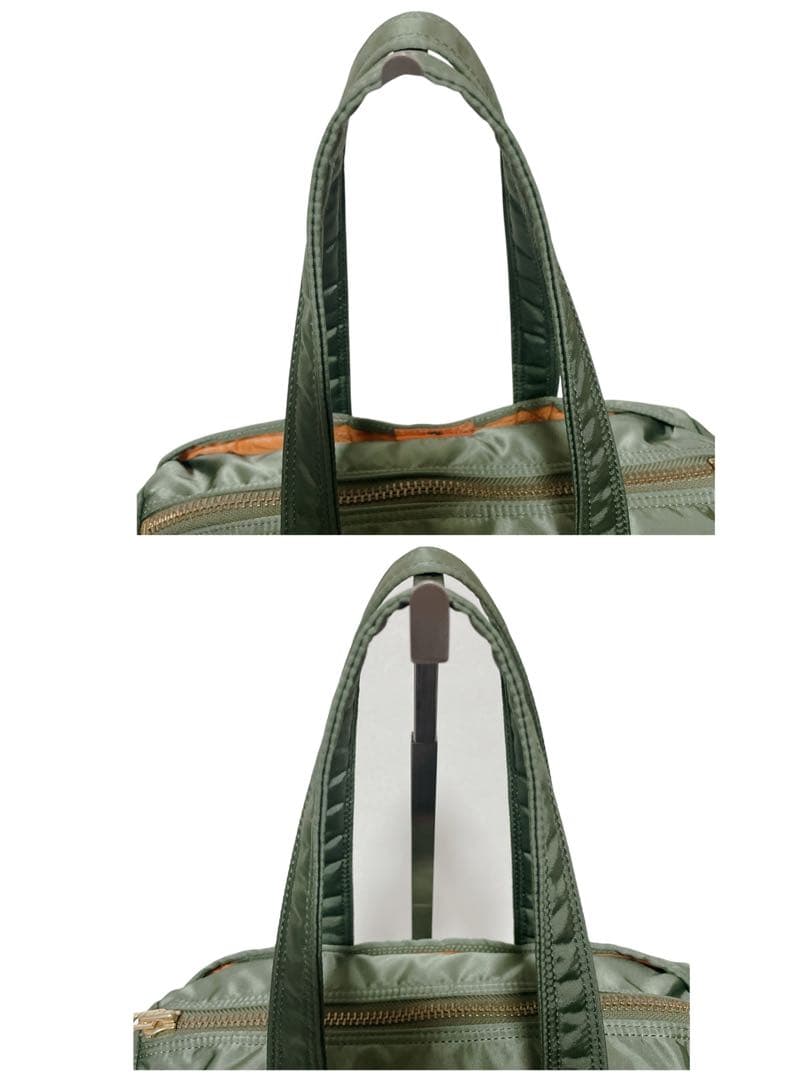 【未使用級】廃盤品 ポーター タンカー ミニボストンバッグ Sサイズ セージ