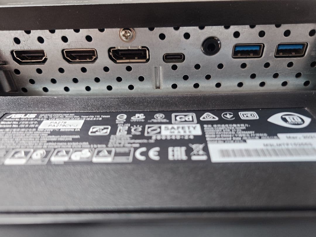 4Kモニター ASUS ProArt PA279CV 27インチ