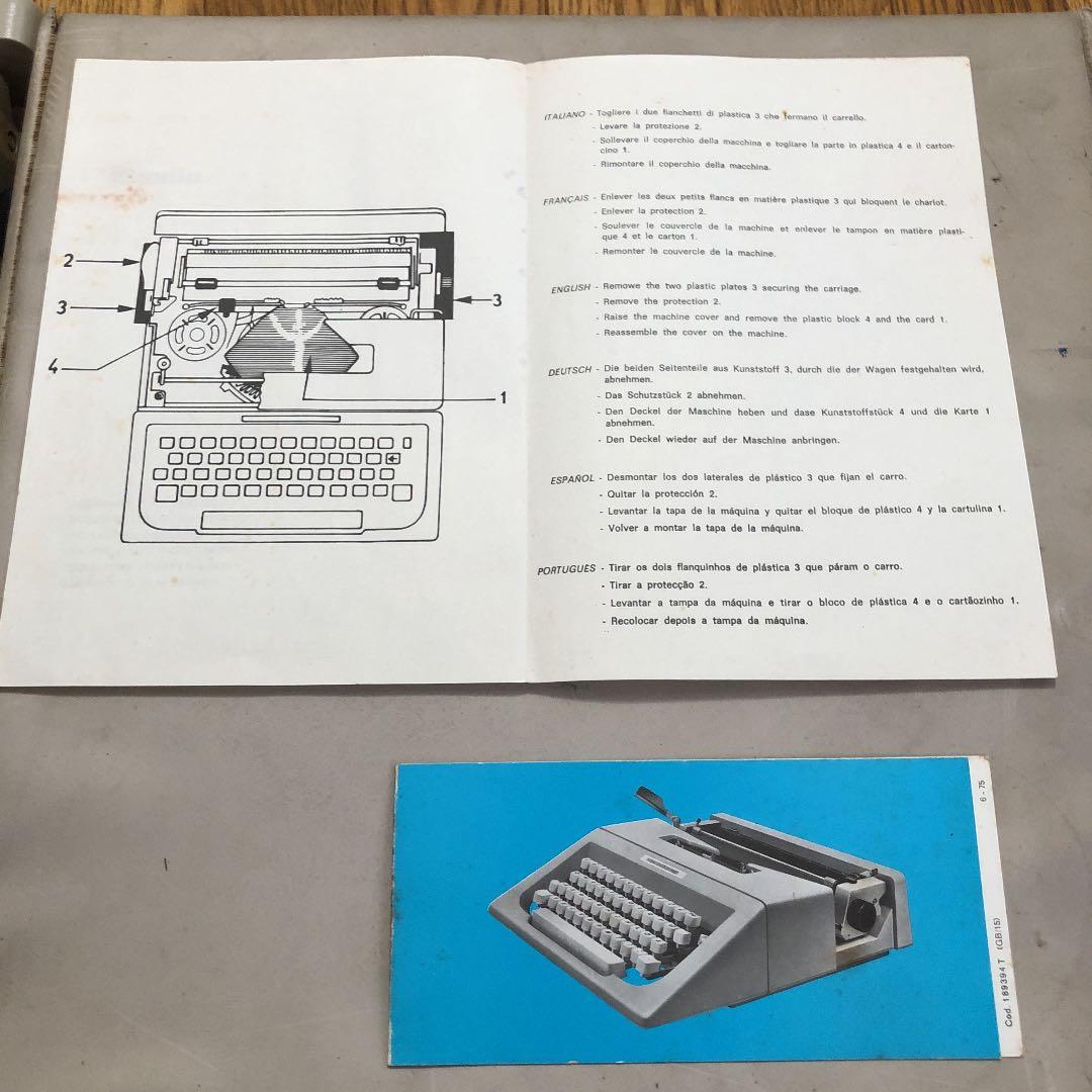 olivetti LETTERA25 タイプライター