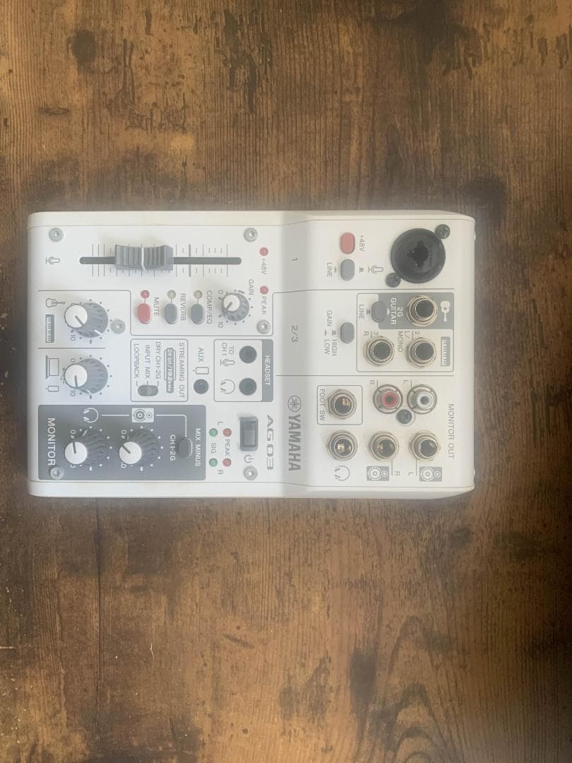 Yamaha AG03 オーディオインターフェース