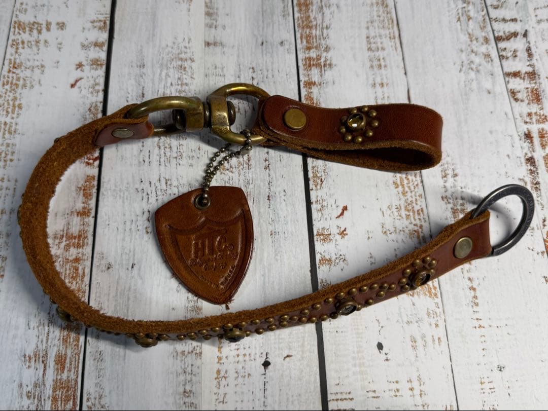 HTC ウォレットコード ストーン スタッズ ライトブラウン Ring