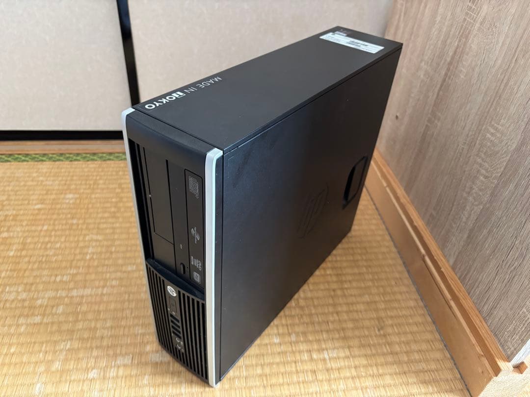 HPスリムデスクトップcore-i5メモリ12G SSD256G+HDD2TB
