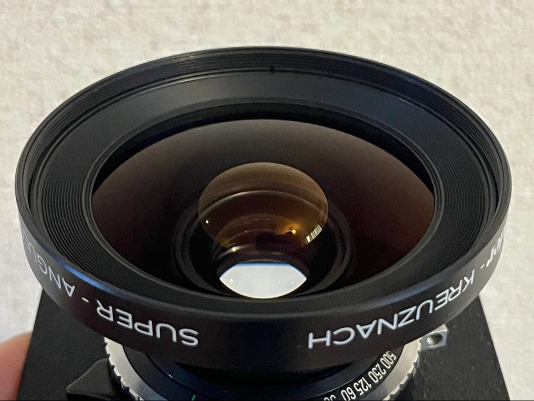 極美品 Schneider Super-Angulon 90mm F5.6 大判
