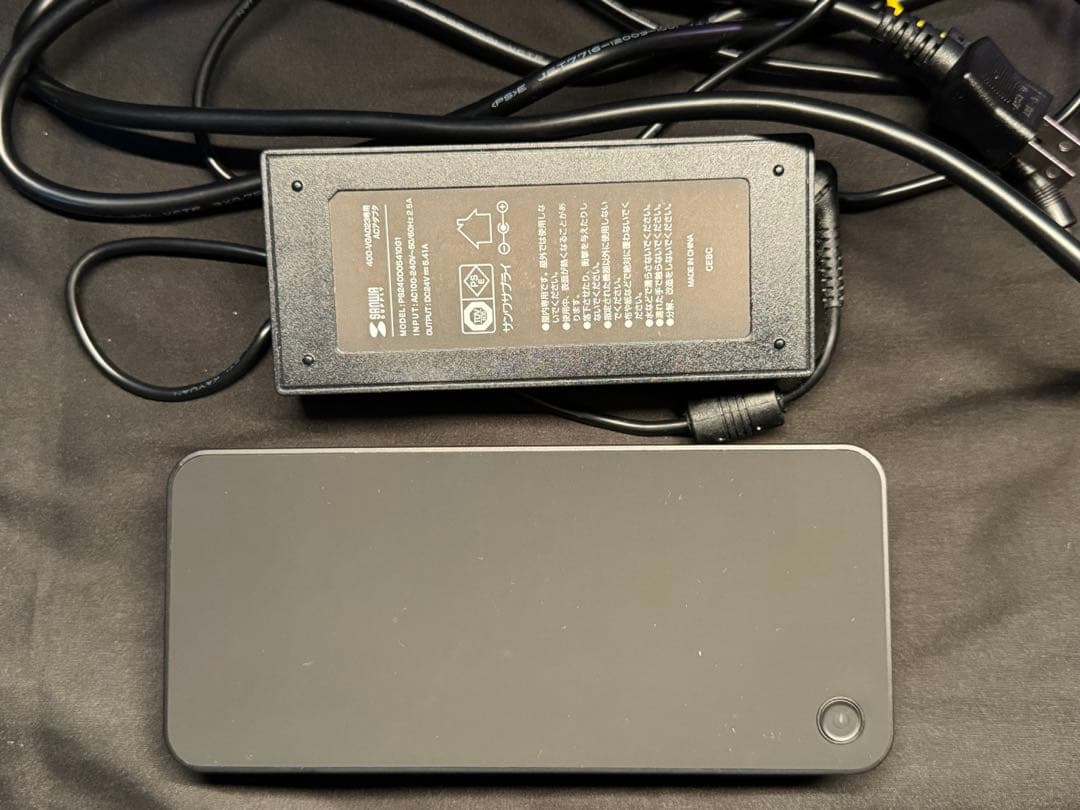 サンワダイレクト ドッキングステーション Win/mac対応400-VGA023