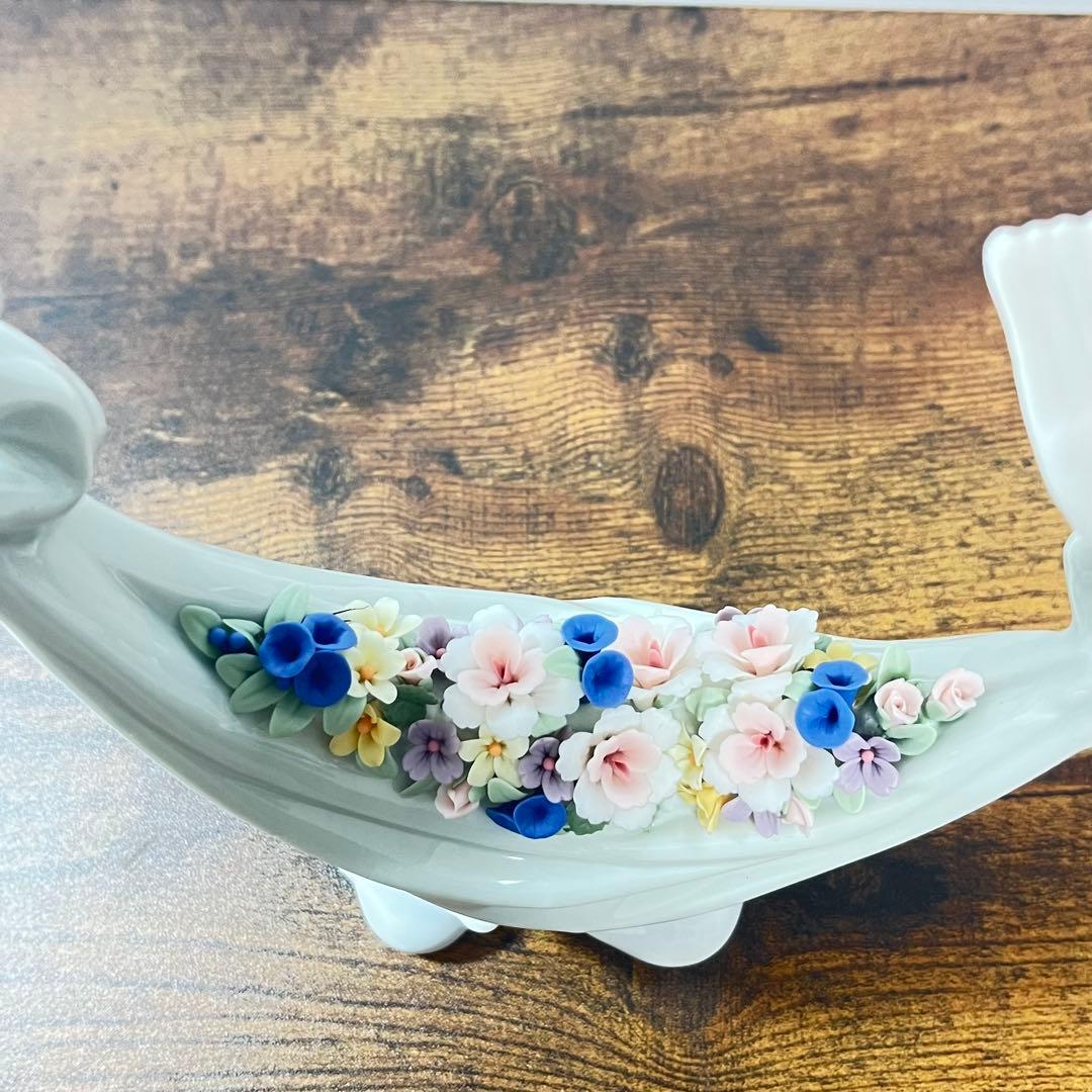 LLADRO リヤドロ 平和の花かご 6579