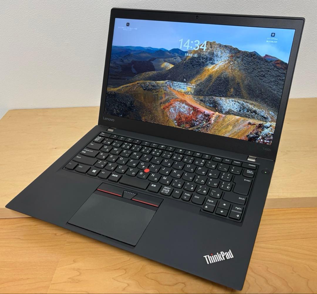 Windowsノート本体 ThinkPad T460s (i7/12GB/256GB/FHD)