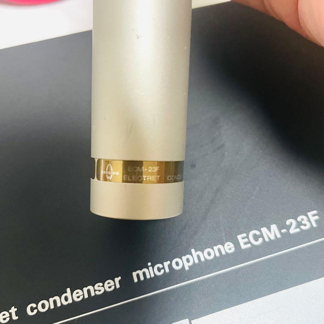 SONY エレクトレットコンデンサーマイク ECM-23F 2本セット