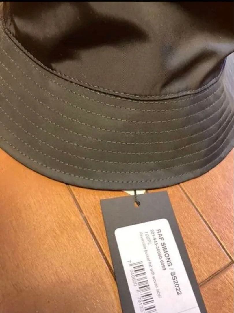 定価48400円RAF SIMONS Reversible bucket hat