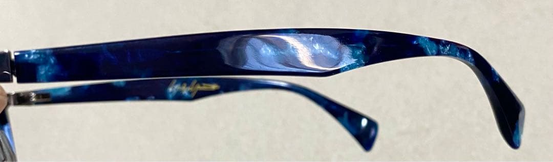 新品　Yohji Yamamoto ヨウジヤマモト　メガネ　サングラス　マーブル